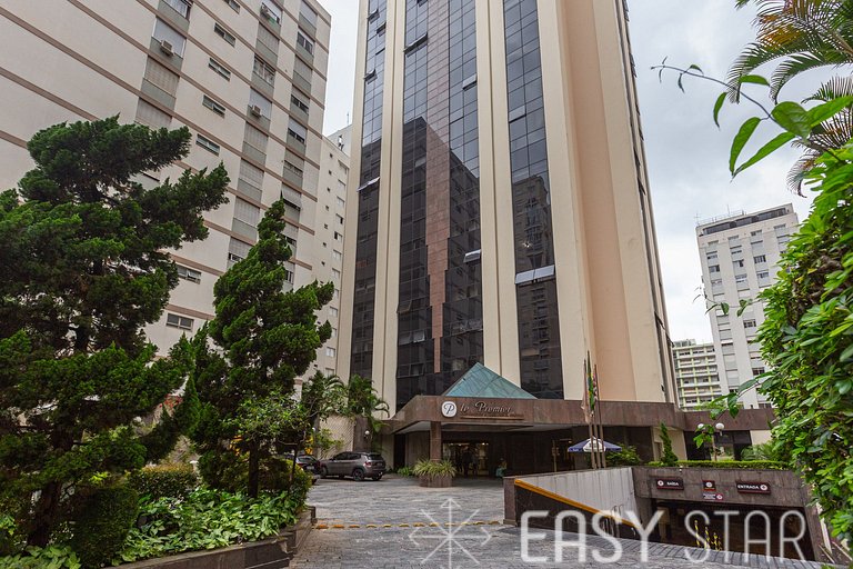 Easy Star - Flat Clássico com 2 quartos no Jardins - DN01H