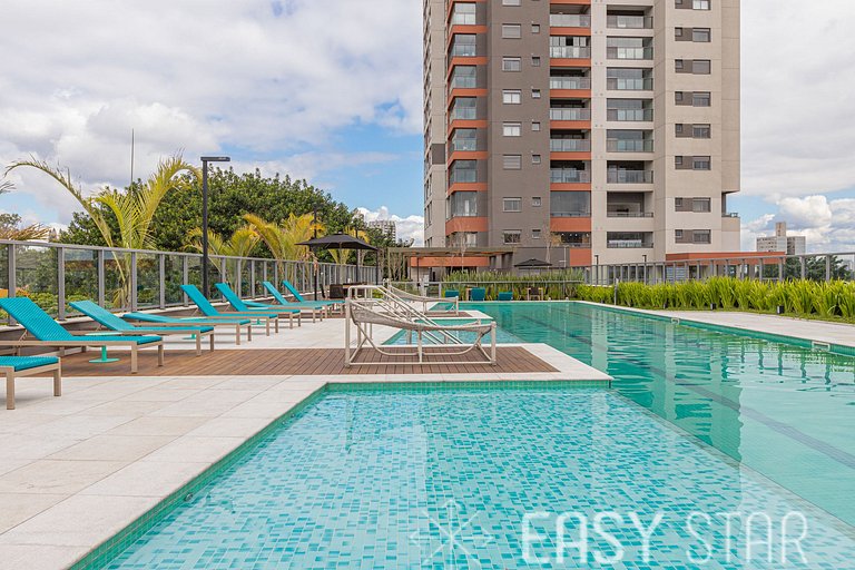 Easy Star - Studio com vista livre no Alto da Boa Vista - FH