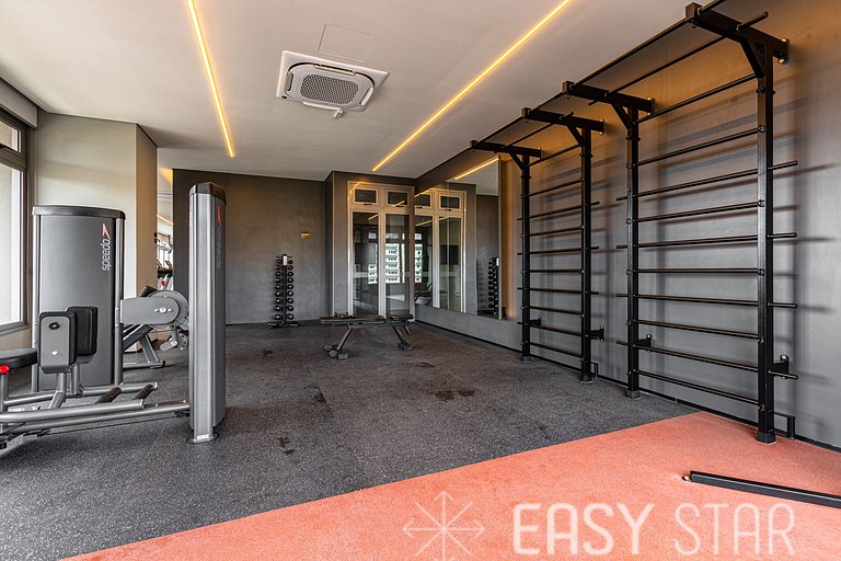 Easy Star - Studio cheio de estilo proximo da linha lilás -