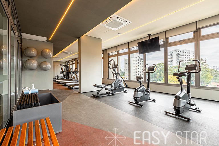 Easy Star - Studio com vista livre no Alto da Boa Vista - FH