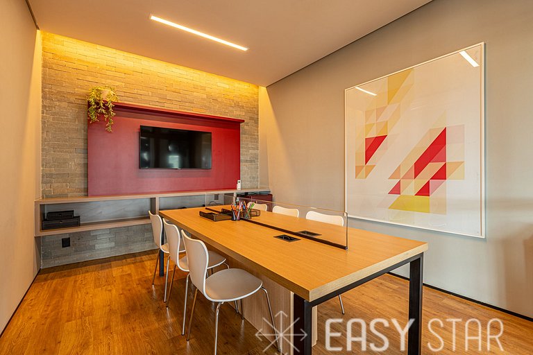 Easy Star - Charmoso apto com vista do 25° andar - SW01I