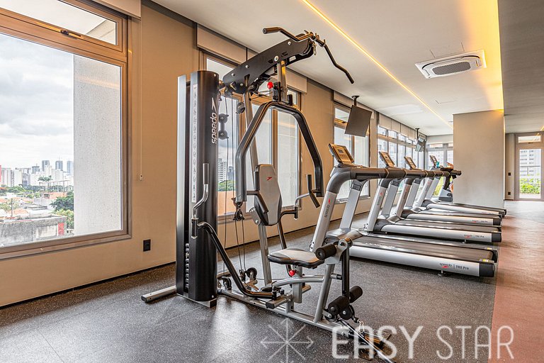 Easy Star - Charmoso apto com vista do 25° andar - SW01I