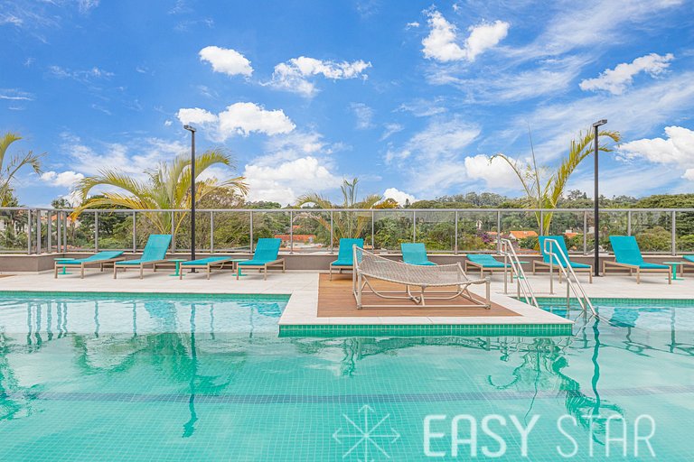 Easy Star - Studio com vista livre no Alto da Boa Vista - FH