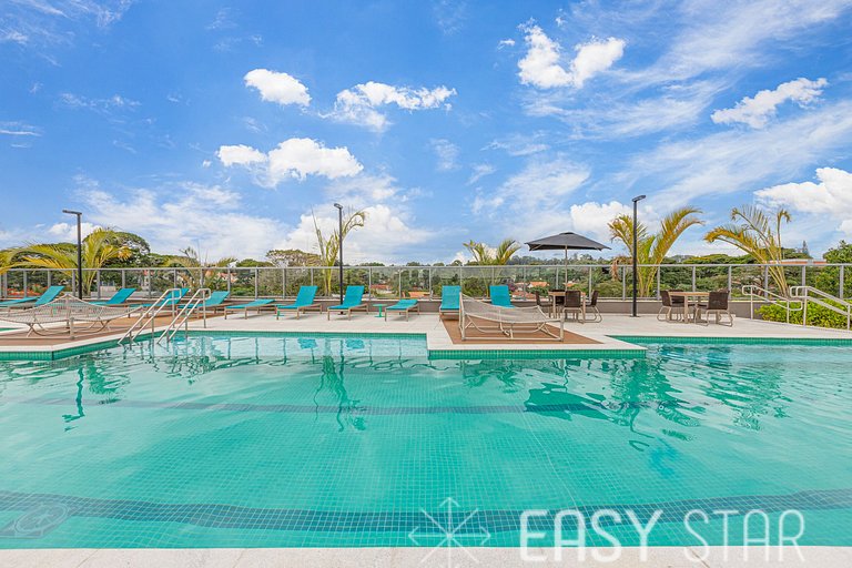 Easy Star - Lindo studio C/varanda no Alto da Boa Vista - MY