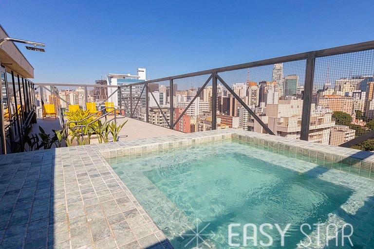 Easy Star - Studio com vista panorâmica para a cidade - UT01