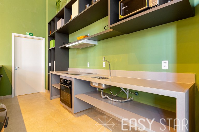 Easy Star - Studio no coração da Consolação com vista livre