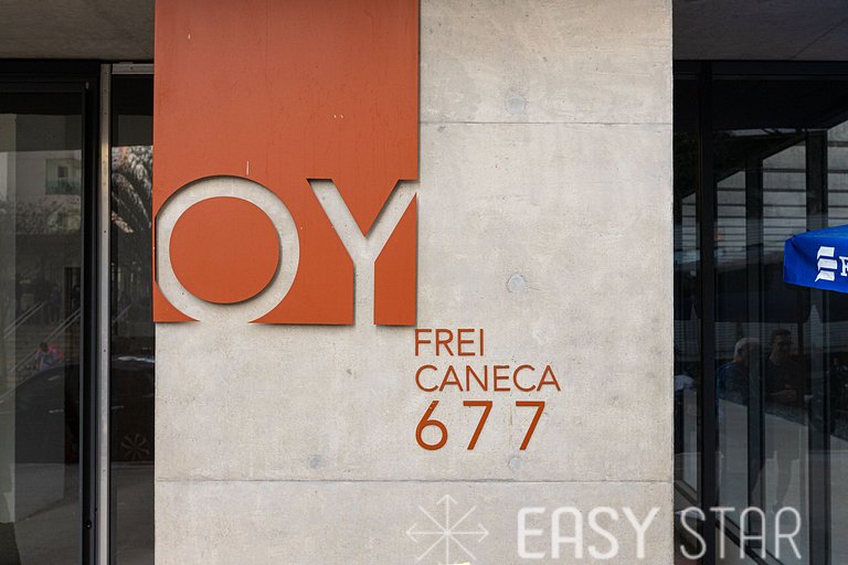 Easy Star - Studio no coração da Consolação com vista livre