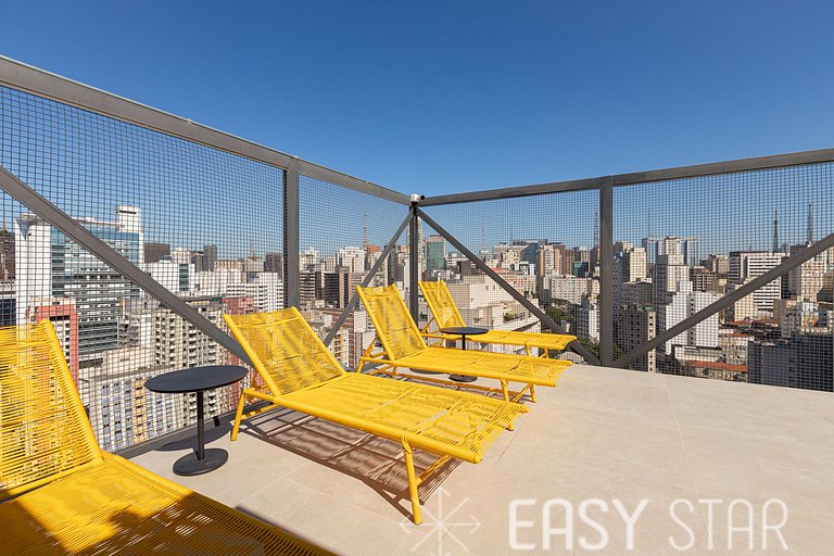Easy Star - Studio lindo próximo a Paulista - UT03H
