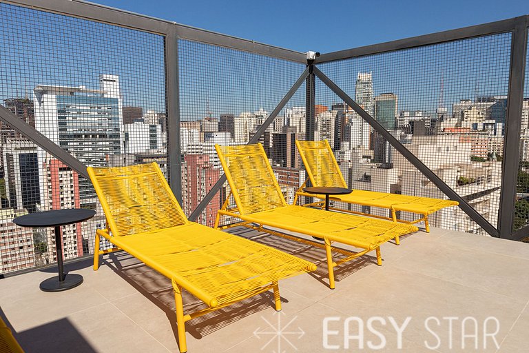 Easy Star - Studio lindo próximo a Paulista - UT03H