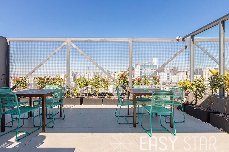 Easy Star - Studio com vista panorâmica para a cidade - UT01