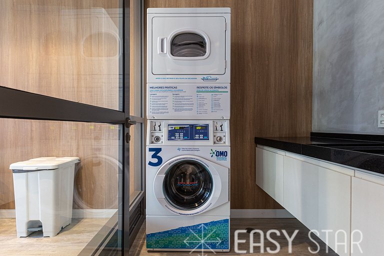 Easy Star - Lindo studio no coração de Moema - IP01H