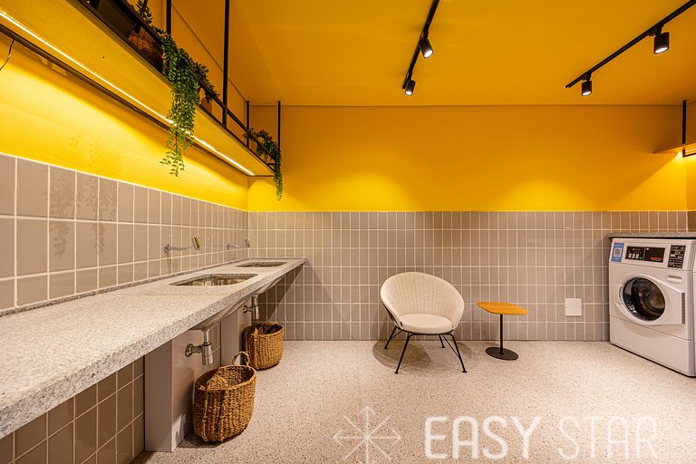 Easy Star - Belo apartamento no coração do Novo Brooklin - N