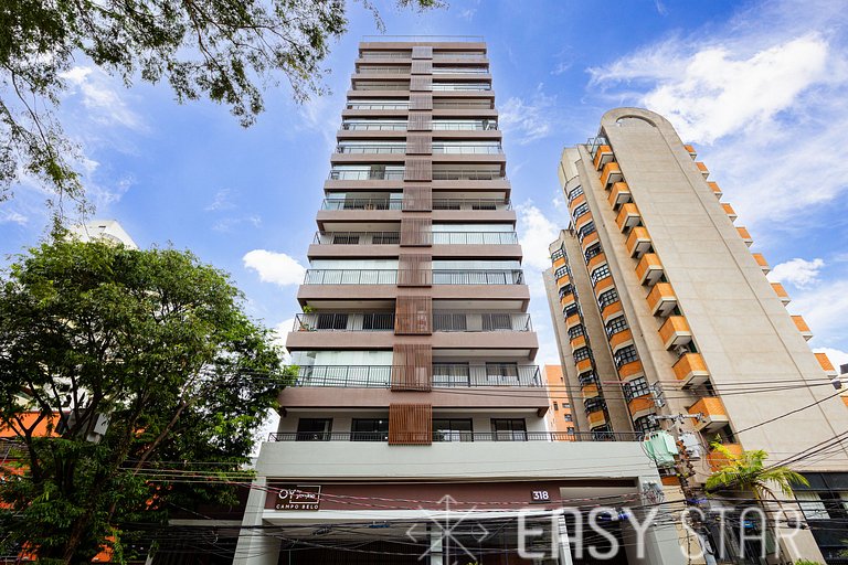 Easy Star - Belo apto no coração do Novo Brooklin - MD04I