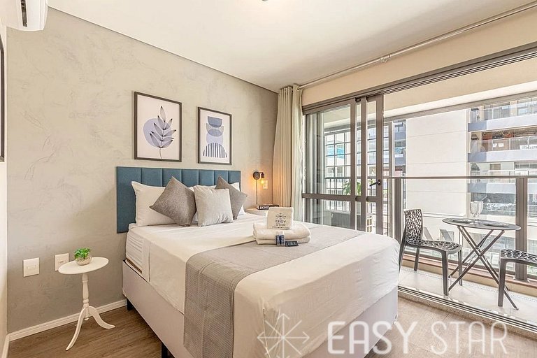Easy Star - Studio aconchegante no Brooklin - YH03H