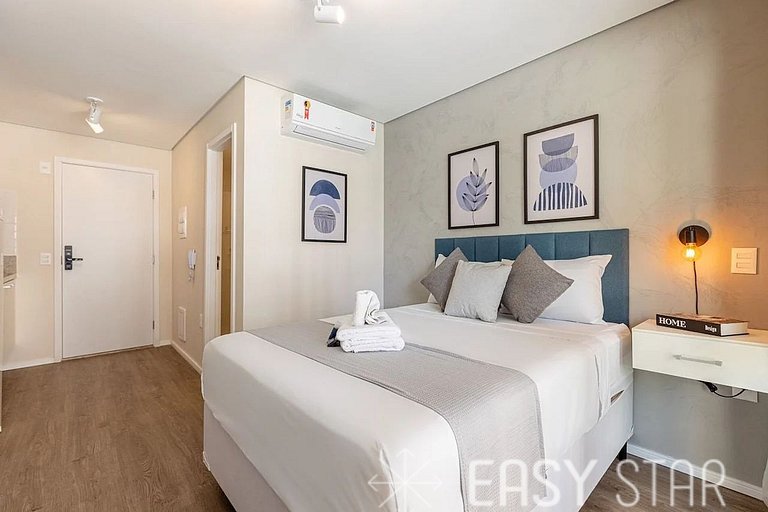 Easy Star - Studio aconchegante no Brooklin - YH03H