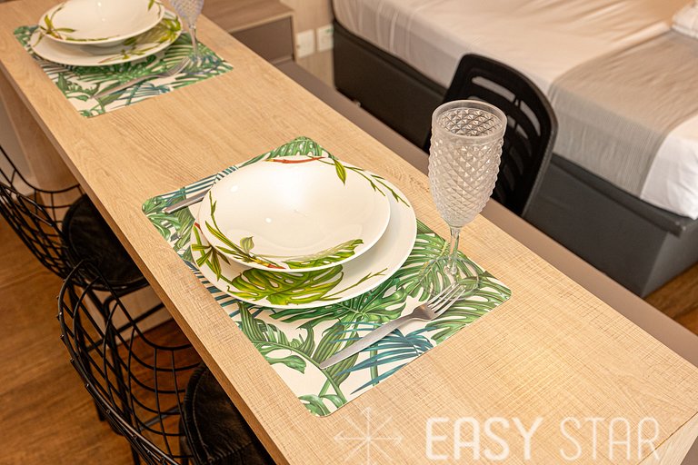 Easy Star - Espaçoso Studio ao Lado do Aeroporto Congonhas -