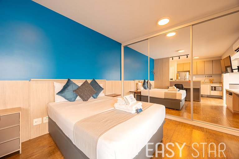 Easy Star - Espaçoso Studio ao Lado do Aeroporto Congonhas -