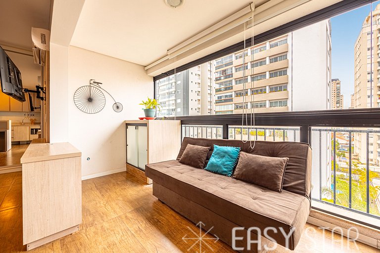 Easy Star - Espaçoso Studio ao Lado do Aeroporto Congonhas -