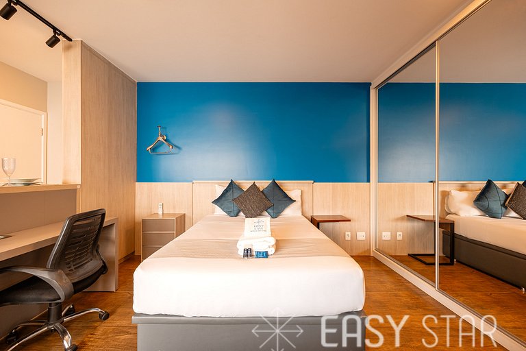 Easy Star - Espaçoso Studio ao Lado do Aeroporto Congonhas -