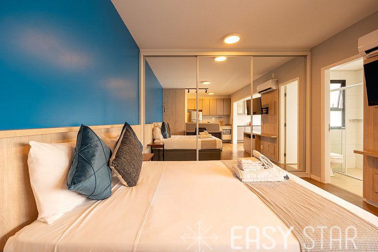 Easy Star - Espaçoso Studio ao Lado do Aeroporto Congonhas -