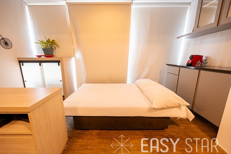 Easy Star - Espaçoso Studio ao Lado do Aeroporto Congonhas -