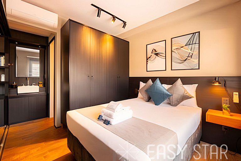 Lindo apartamento 1 dorm. C/Vaga na Vila Madalena