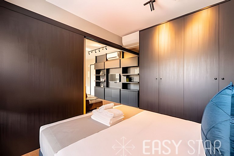 Lindo apartamento 1 dorm. C/Vaga na Vila Madalena