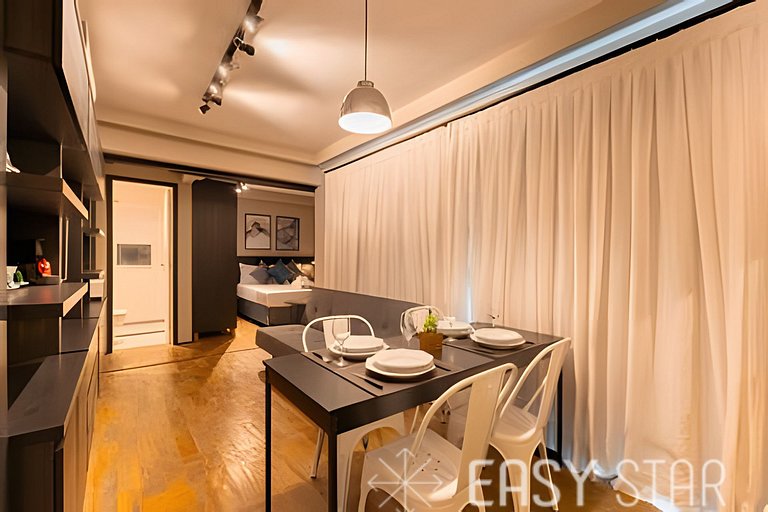 Lindo apartamento 1 dorm. C/Vaga na Vila Madalena