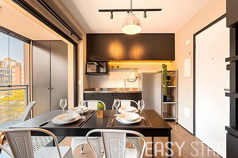 Lindo apartamento 1 dorm. C/Vaga na Vila Madalena