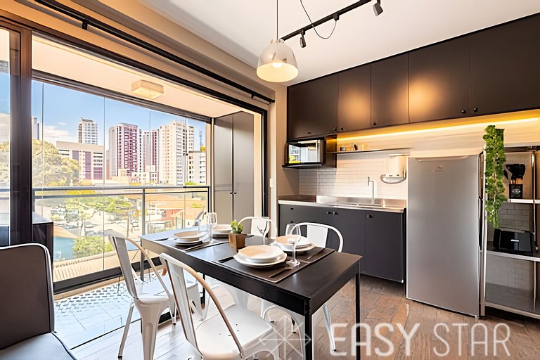 Lindo apartamento 1 dorm. C/Vaga na Vila Madalena