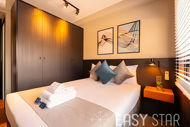 Lindo apartamento 1 dorm. C/Vaga na Vila Madalena