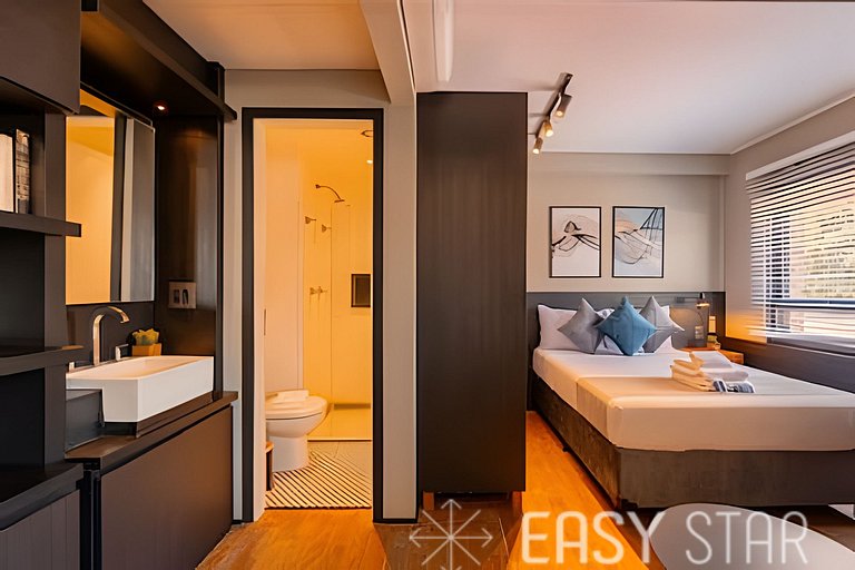 Lindo apartamento 1 dorm. C/Vaga na Vila Madalena