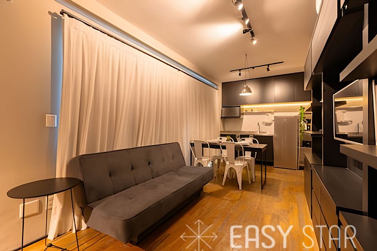 Lindo apartamento 1 dorm. C/Vaga na Vila Madalena