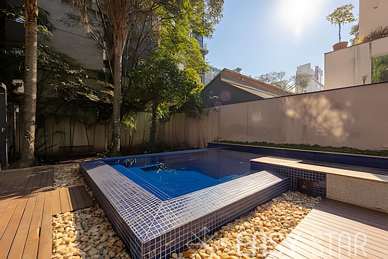 Lindo apartamento 1 dorm. C/Vaga na Vila Madalena