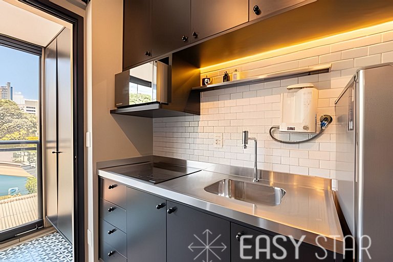 Lindo apartamento 1 dorm. C/Vaga na Vila Madalena