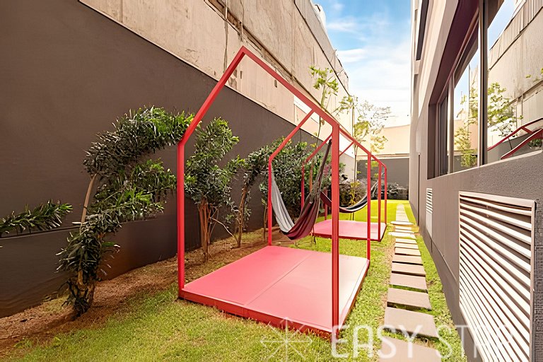 Apto moderno perto shopping Ibirapuera em Moema
