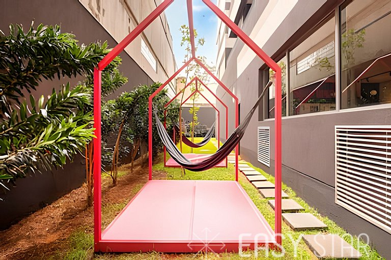 Apto moderno perto shopping Ibirapuera em Moema