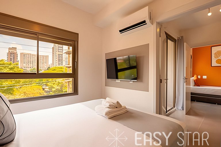 Lindo apto com 2 quartos próximo ao Aero. CGH