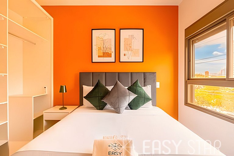 Lindo apto com 2 quartos próximo ao Aero. CGH