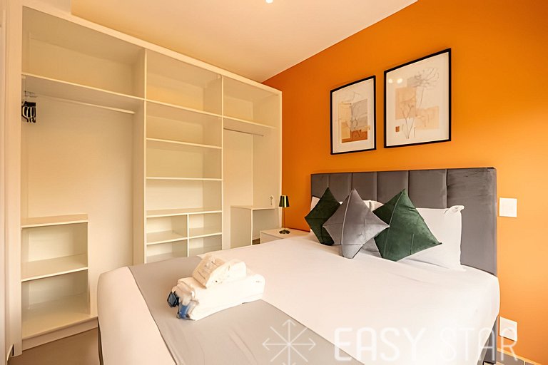 Lindo apto com 2 quartos próximo ao Aero. CGH