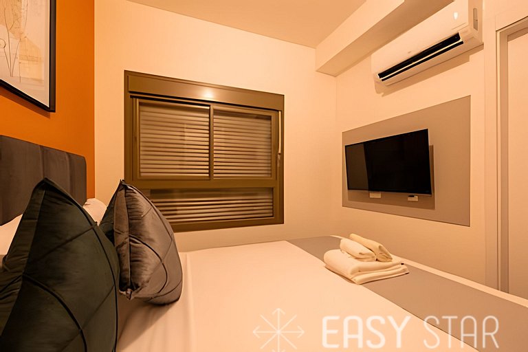 Lindo apto com 2 quartos próximo ao Aero. CGH