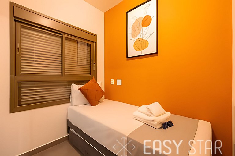 Lindo apto com 2 quartos próximo ao Aero. CGH