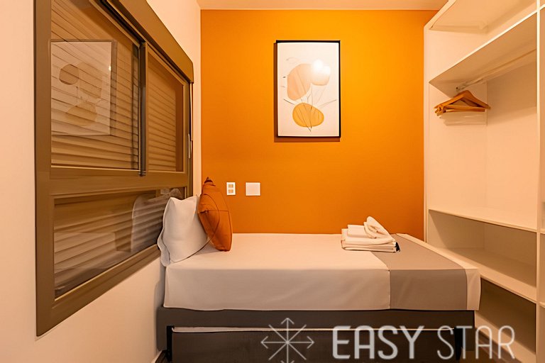 Lindo apto com 2 quartos próximo ao Aero. CGH