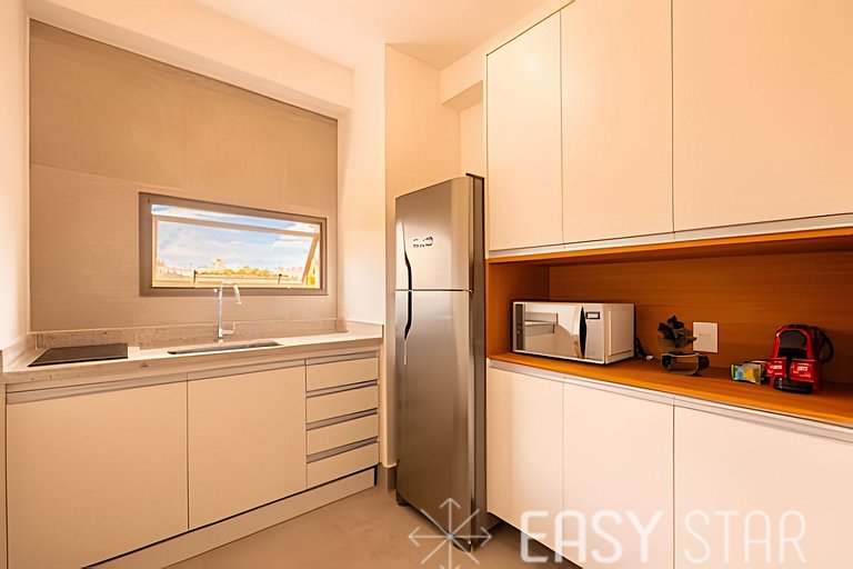 Lindo apto com 2 quartos próximo ao Aero. CGH