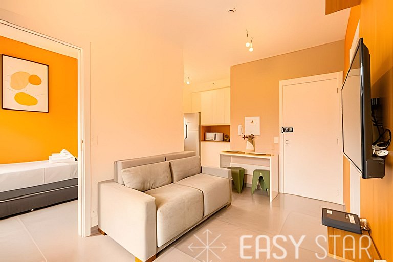 Lindo apto com 2 quartos próximo ao Aero. CGH