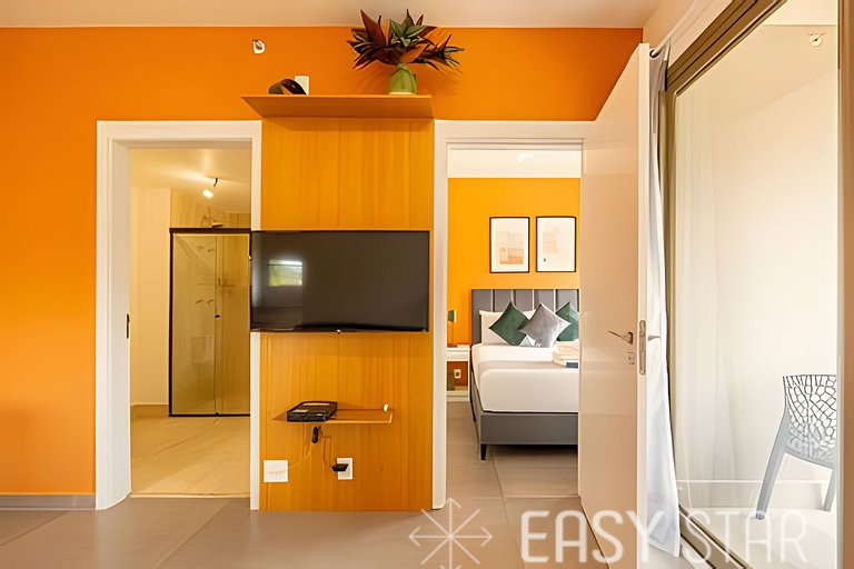 Lindo apto com 2 quartos próximo ao Aero. CGH