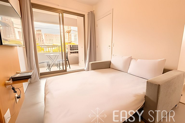 Lindo apto com 2 quartos próximo ao Aero. CGH