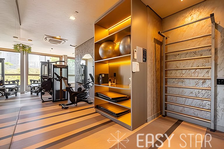 Lindo apto com 2 quartos próximo ao Aero. CGH