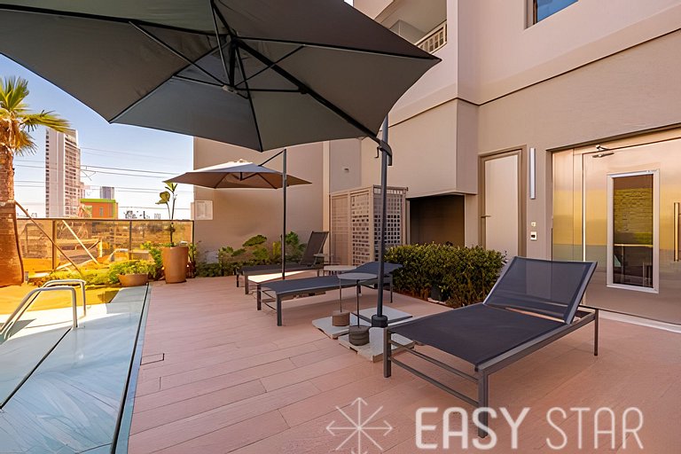 Lindo apto com 2 quartos próximo ao Aero. CGH