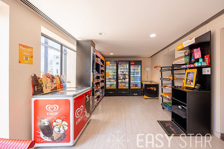 Easy Star - Flat pratico e aconchegante no Jardins prox Shop